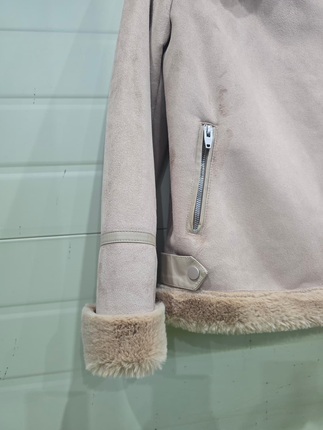 Roem 뽀글이 무스탕 아이보리 상품이미지10