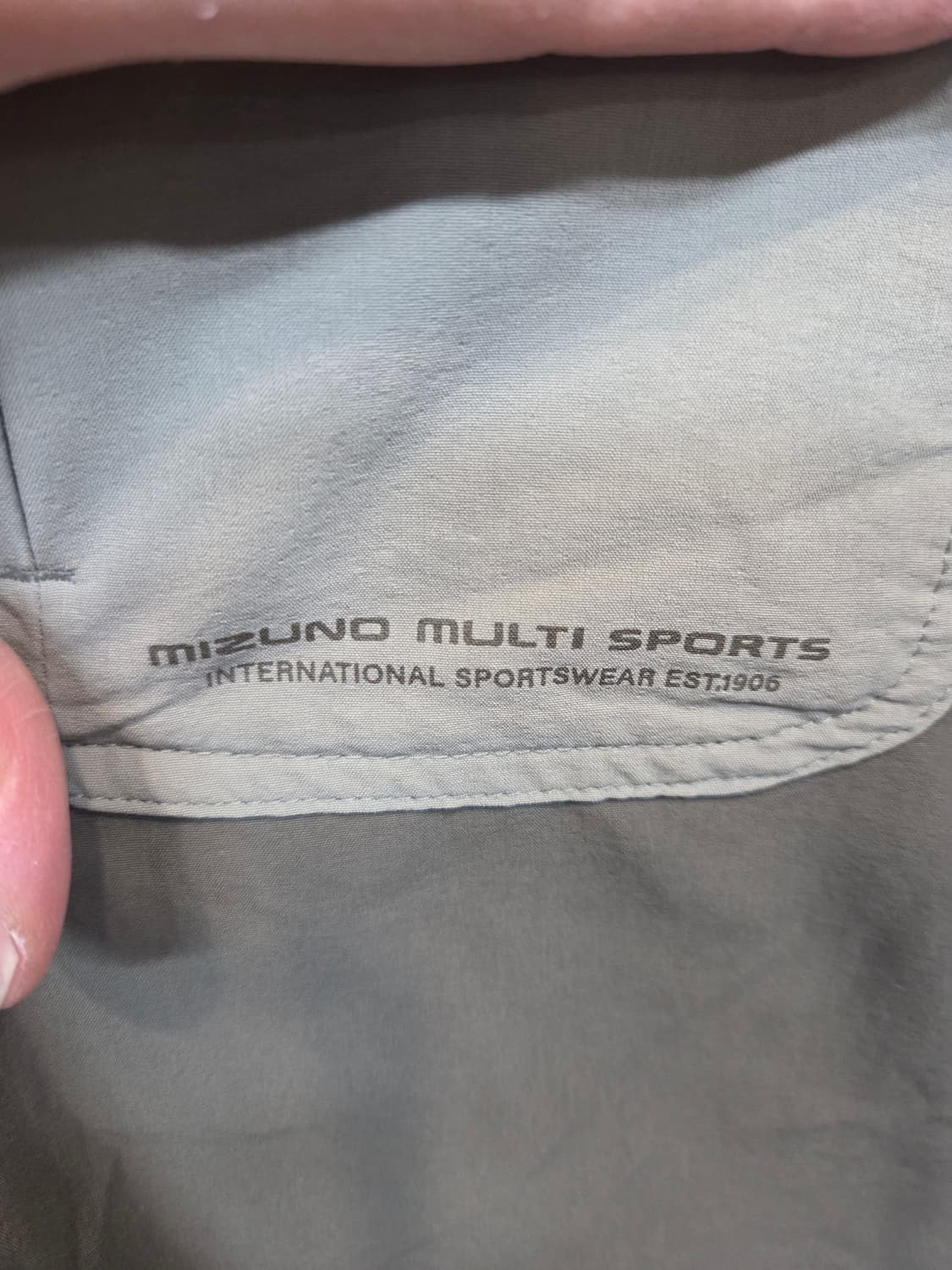 미즈노 신형 스몰로고 웜업 우븐자켓 L 상품이미지5