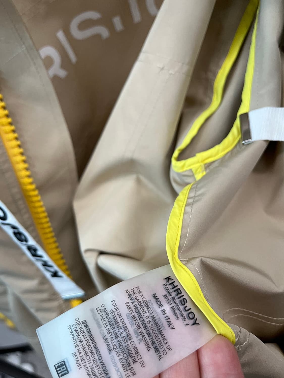 여) 크리스조이 오버 레인자켓  상품이미지8