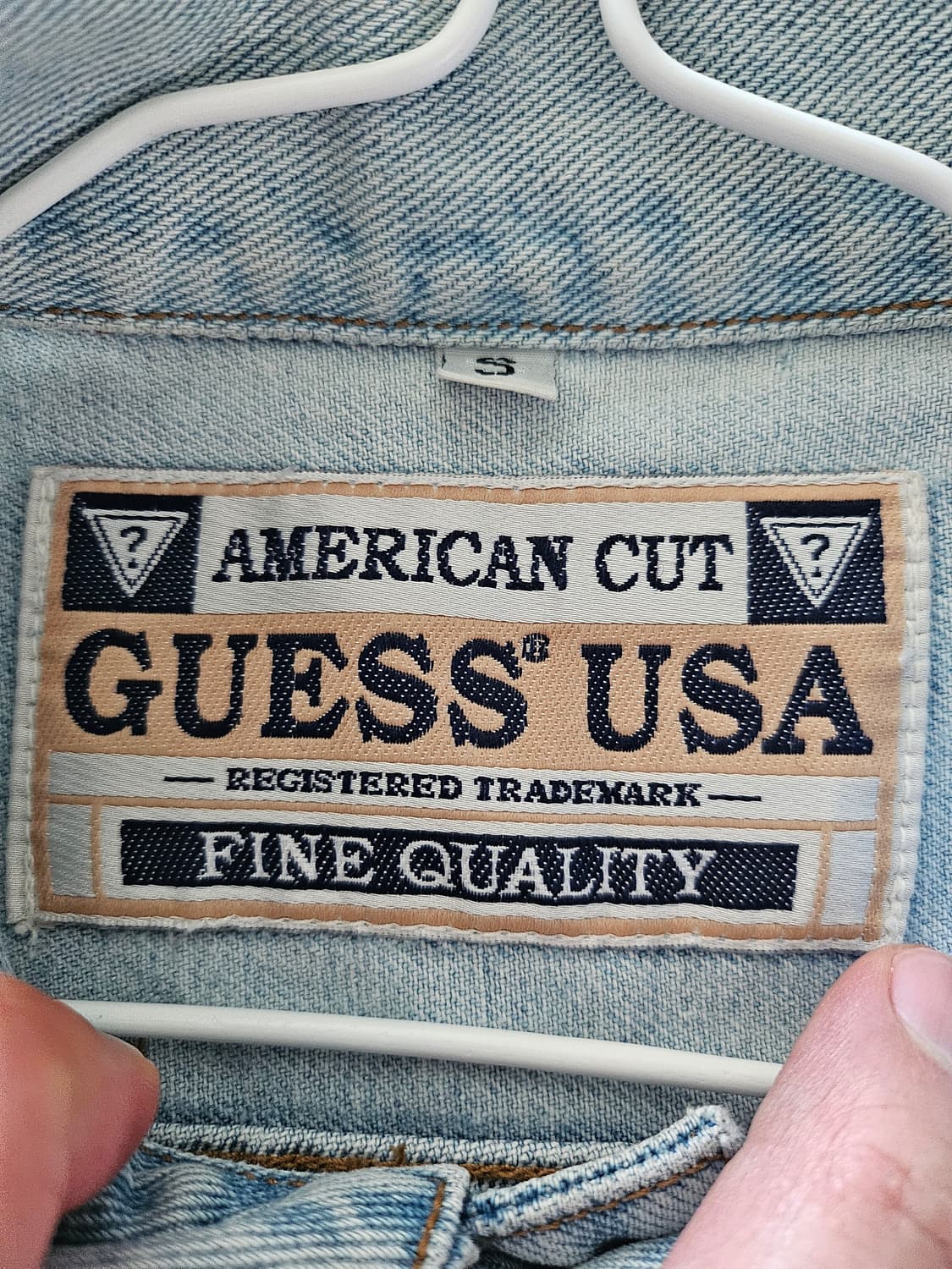 90s 올드 게스 Guess 데님자켓
 상품이미지4