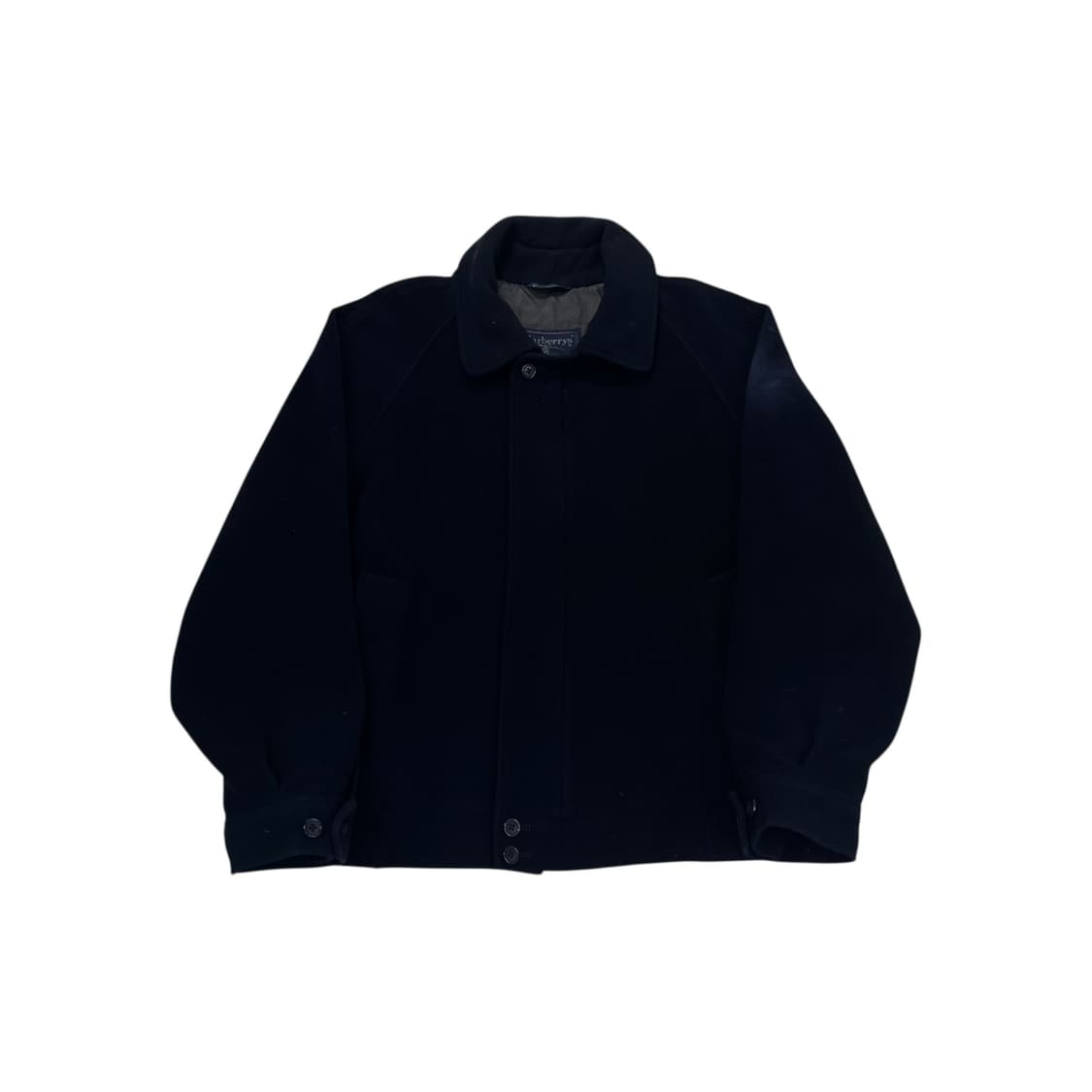 100 버버리 90s 울 블루종 자켓 상품이미지1
