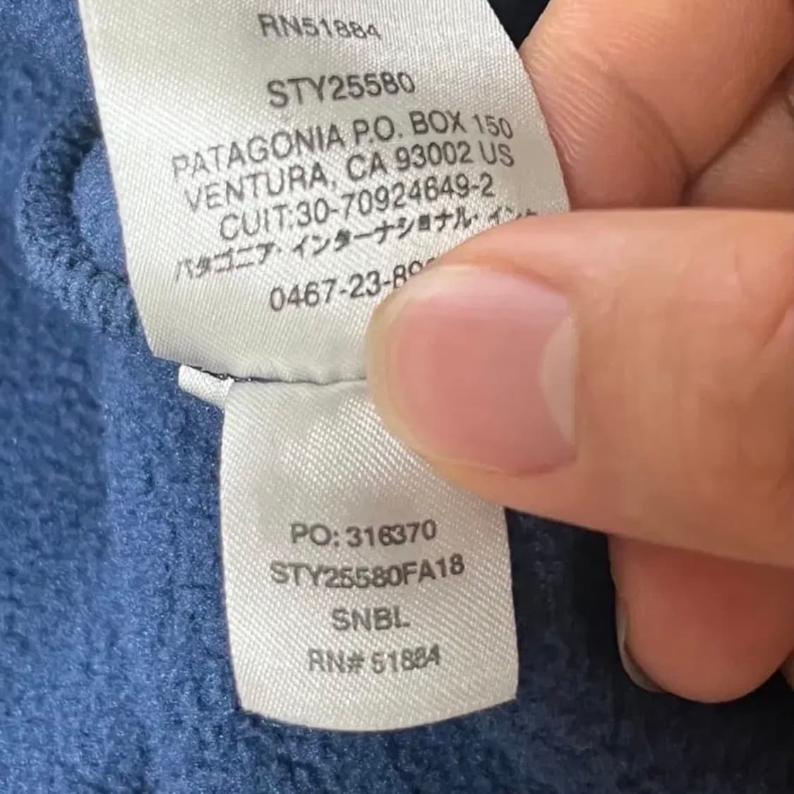 파타고니아 신칠라 M 상품이미지5