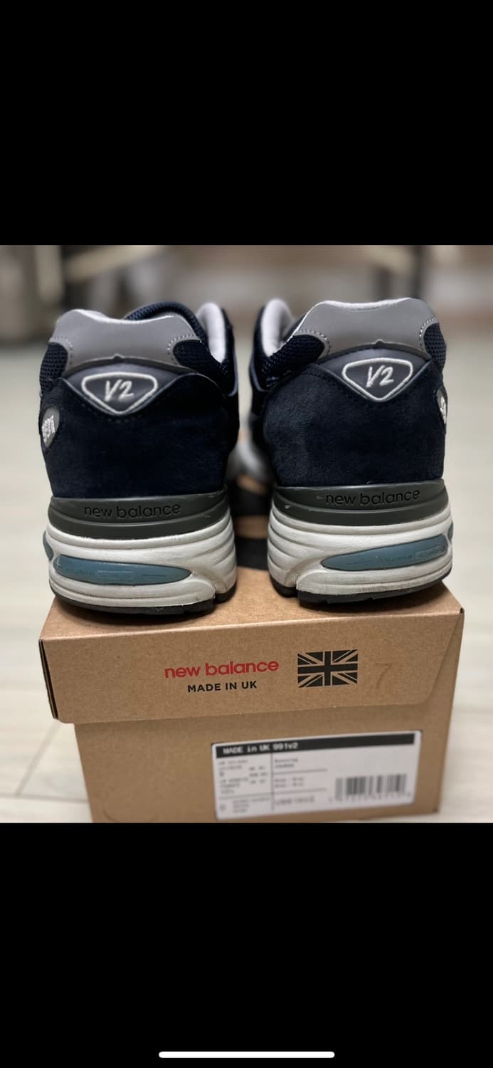 뉴발 991 v2 네이비 상품이미지3