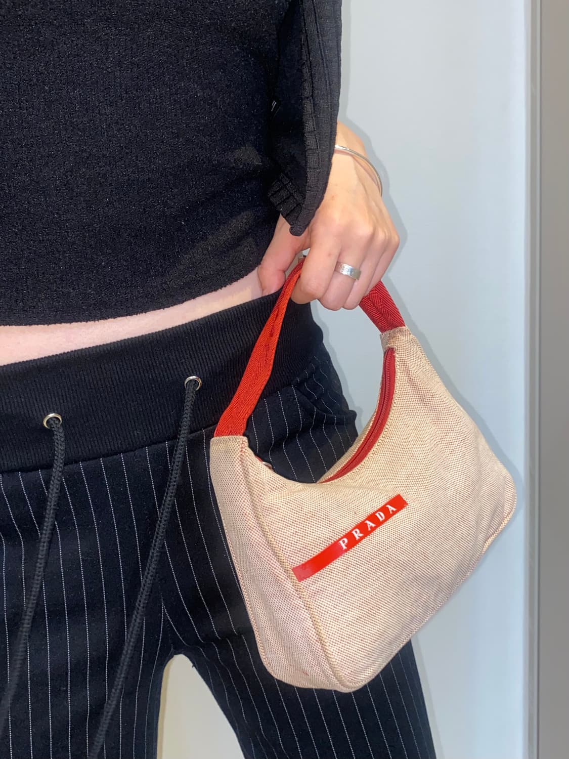 프라다 스포츠 캔버스 미니 토트백 상품이미지3