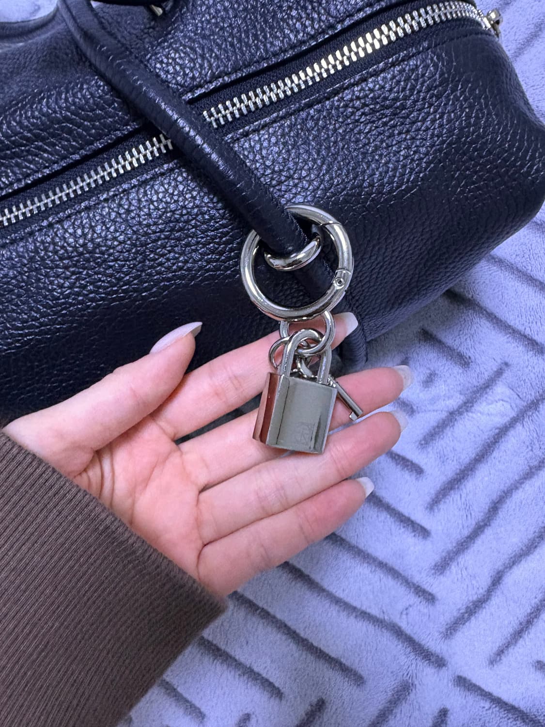 714센터 마고백 검정/실버 상품이미지8