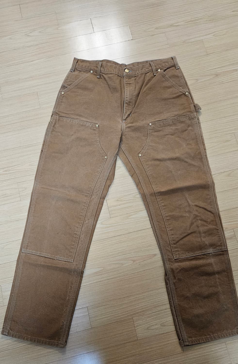 칼하트 더블니 브라운 36x32(실측참조) 상품이미지1