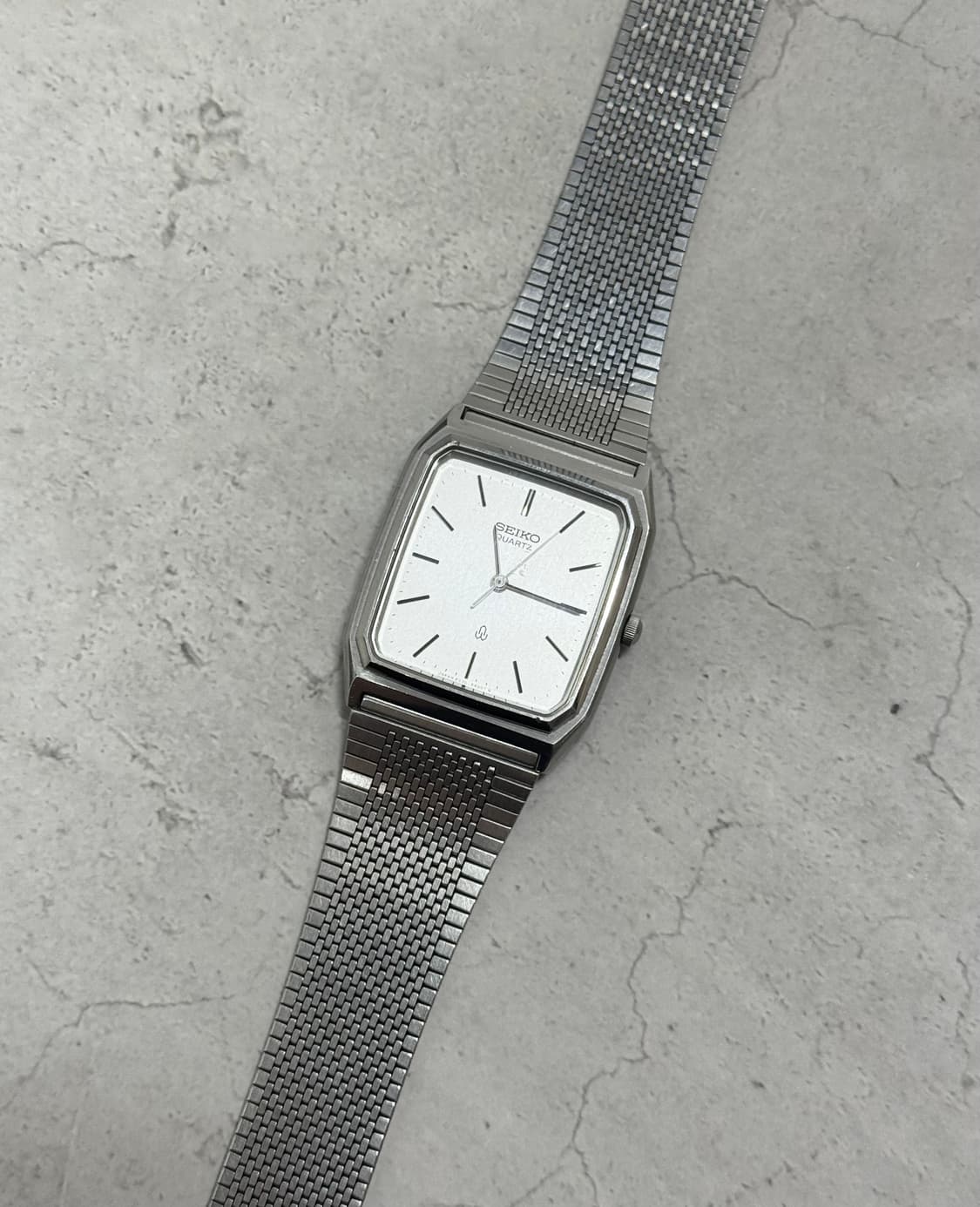 80s 빈티지 세이코 탱크 쿼츠 상품이미지1