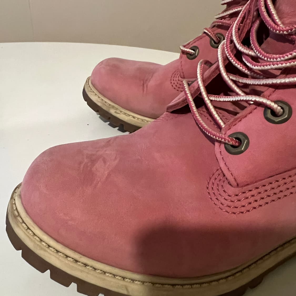 팀버랜드 6인치 프리미엄 핑크 부츠 상품이미지5