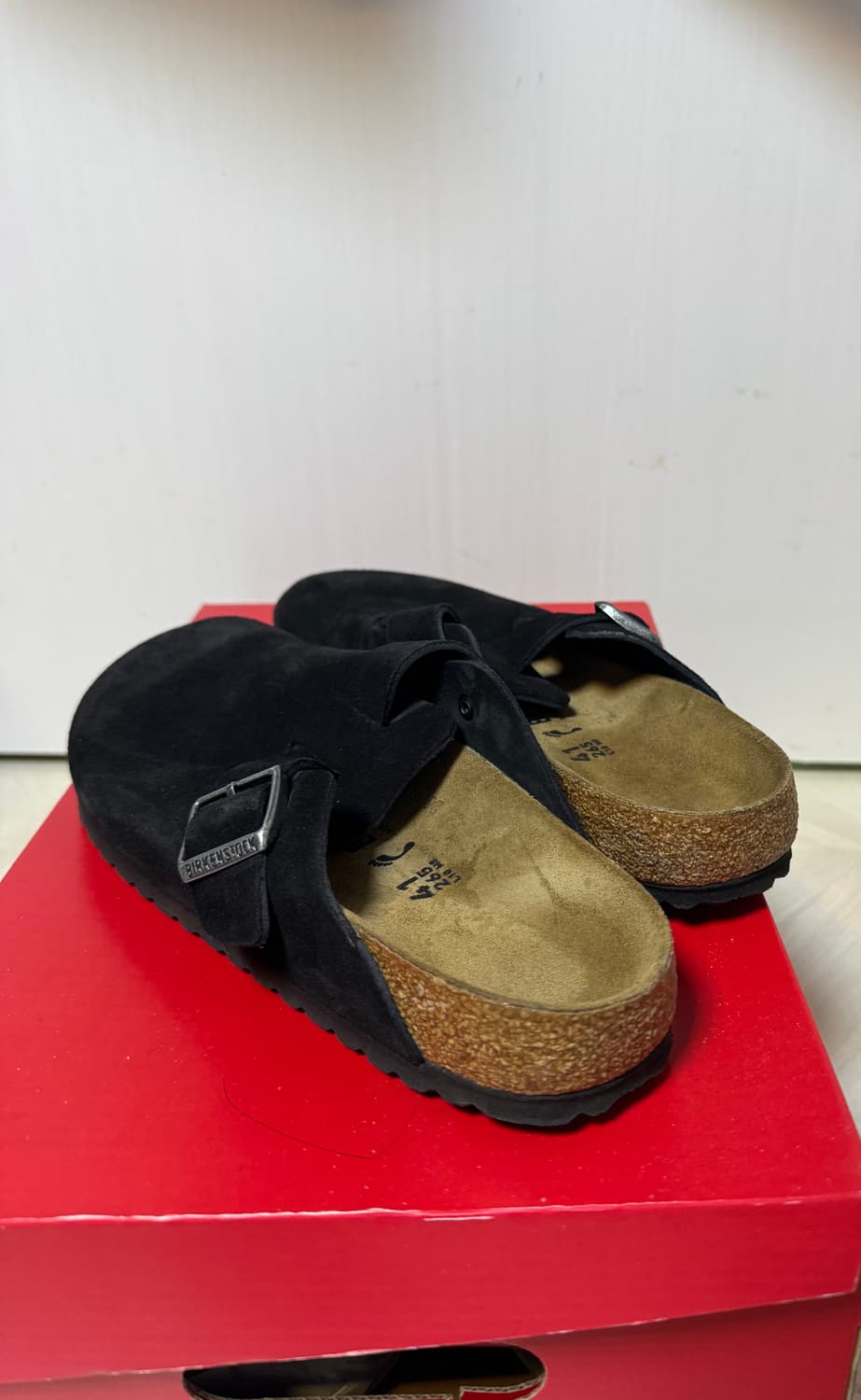 버켄스탁 보스턴  블랙 상품이미지2