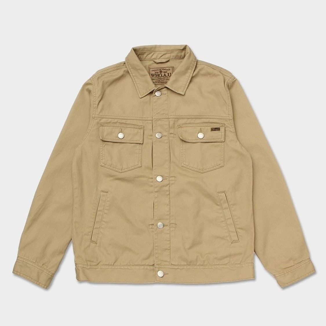 [XL] Who.a.u 후아유 베이지 트러커 자켓 상품이미지2