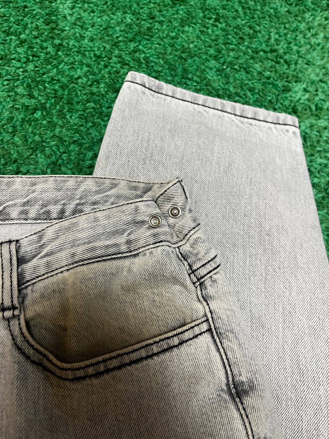 솔리드옴므 그레이 데님 팬츠 상품이미지6