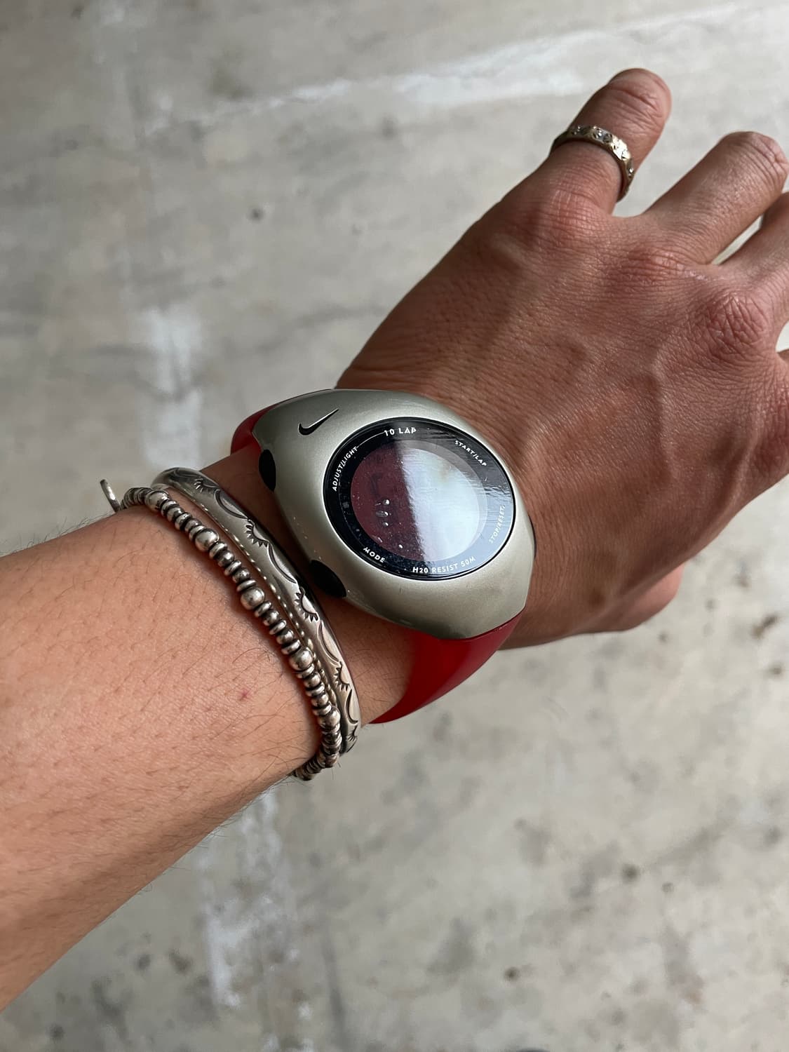 90-00s Nike Triax Digital Watch(WR0044) 상품이미지2