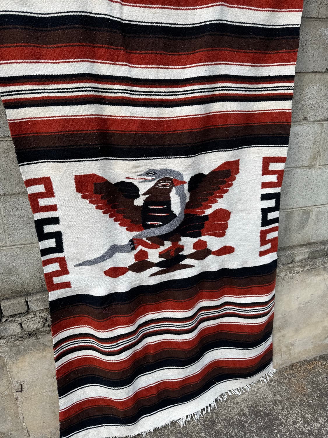 빈티지 멕시코 멕시칸 러그 블랑켓 상품이미지4