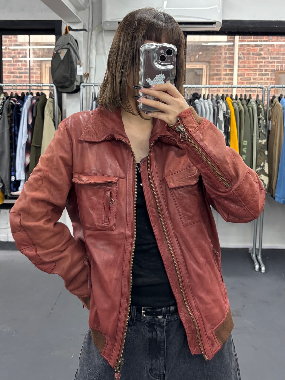 VTG John Bull 레더자켓 상품이미지2