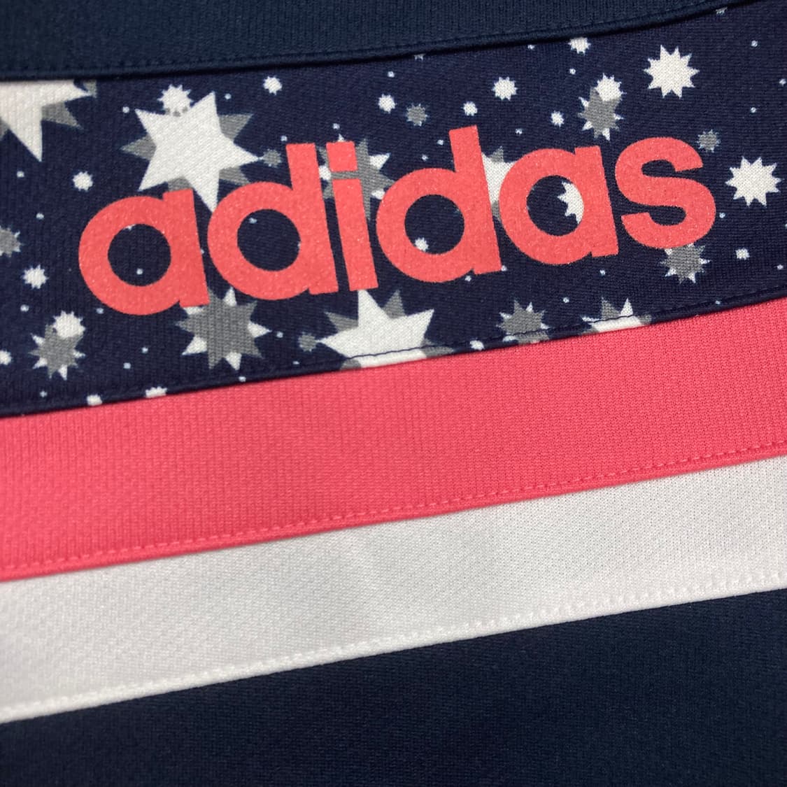 아디다스 네이비 믹스 컬러 스펠아웃 로고 트랙탑 져지 상품이미지2