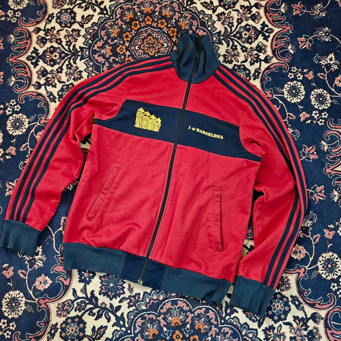 아디다스(Adidas) 올드스쿨 바로셀로나 트랙탑 저지 95size 상품이미지1