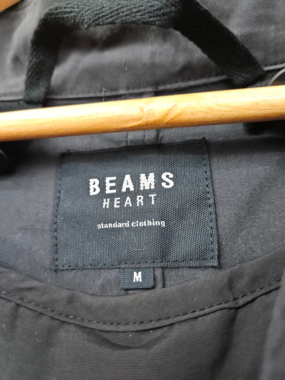 빔즈 하트 M65 피쉬테일 파카 M 블랙 상품이미지5