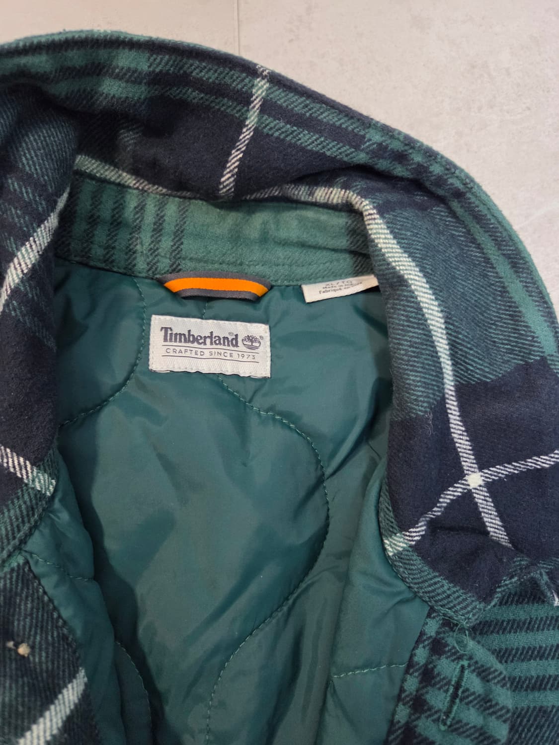 Timberland 체크 셔츠 자켓 상품이미지4