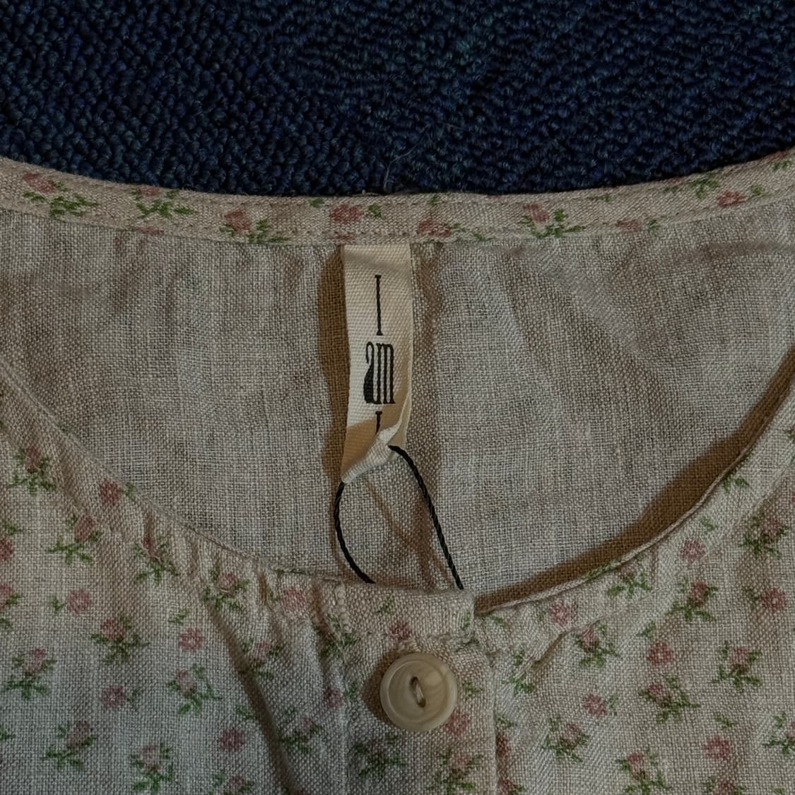 모리걸 플라워 패턴 롱 원피스 상품이미지4