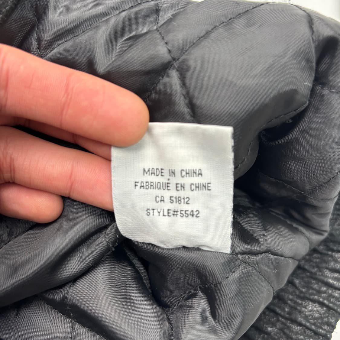 Ameri Mode 이글패치 블랙 레더 자켓 L 상품이미지9