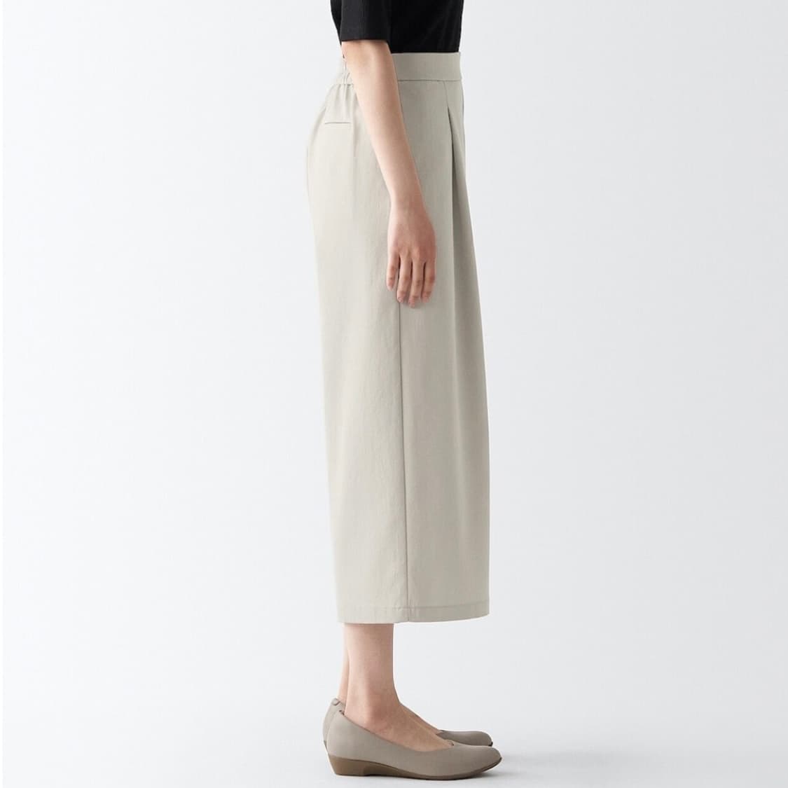 무인양품 폴리에스터 크롭팬츠 (새상품) 상품이미지8