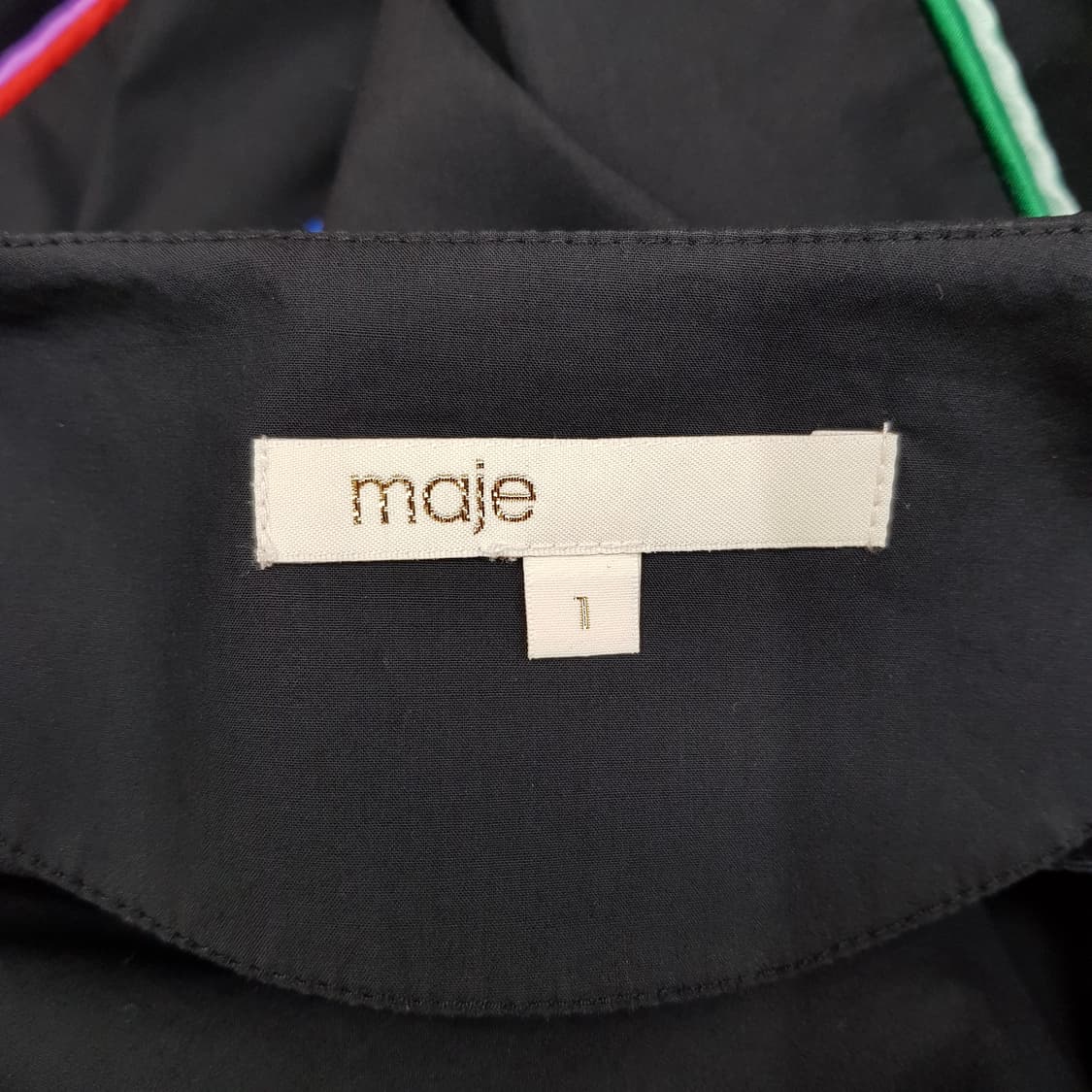 Maje 마쥬 멀티컬러 라인 벨트 원피스 1사이즈 상품이미지6