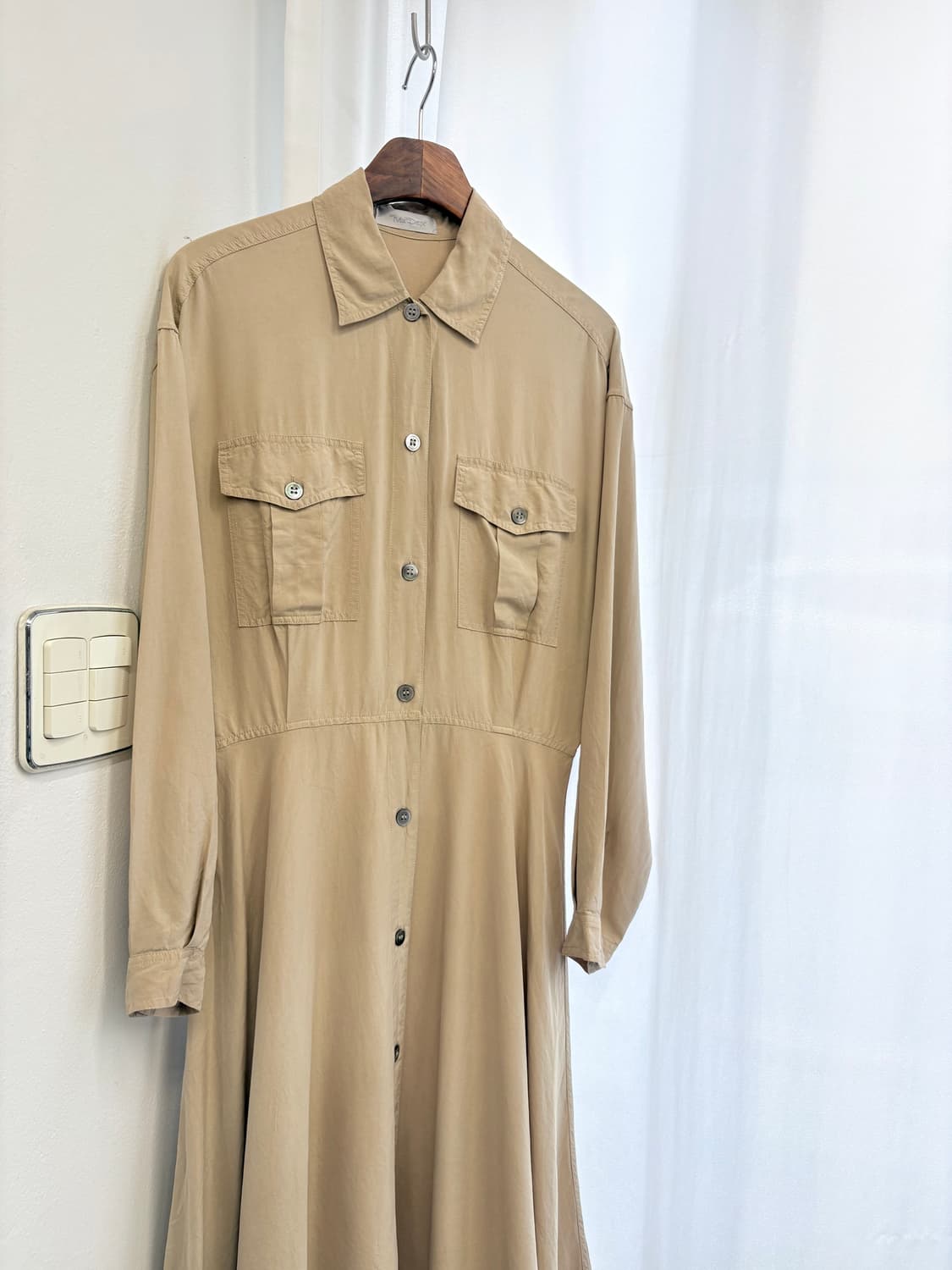 Moi Deux silk 클래식 포켓 원피스 JPN 상품이미지2