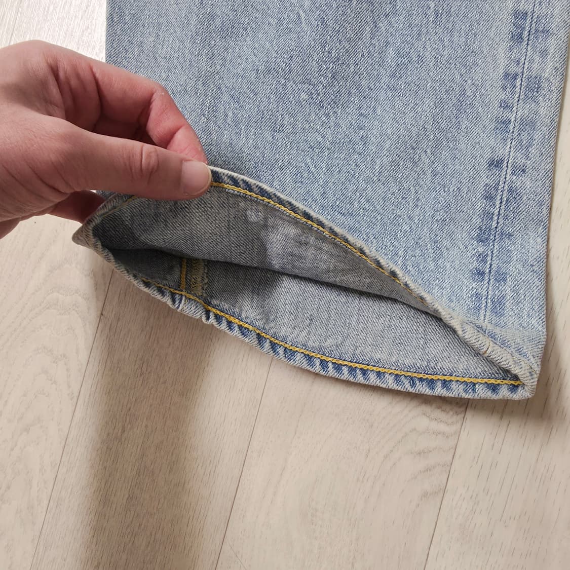 [1] 코모리 블리치 데님 22ss comoli bleach denim 상품이미지10