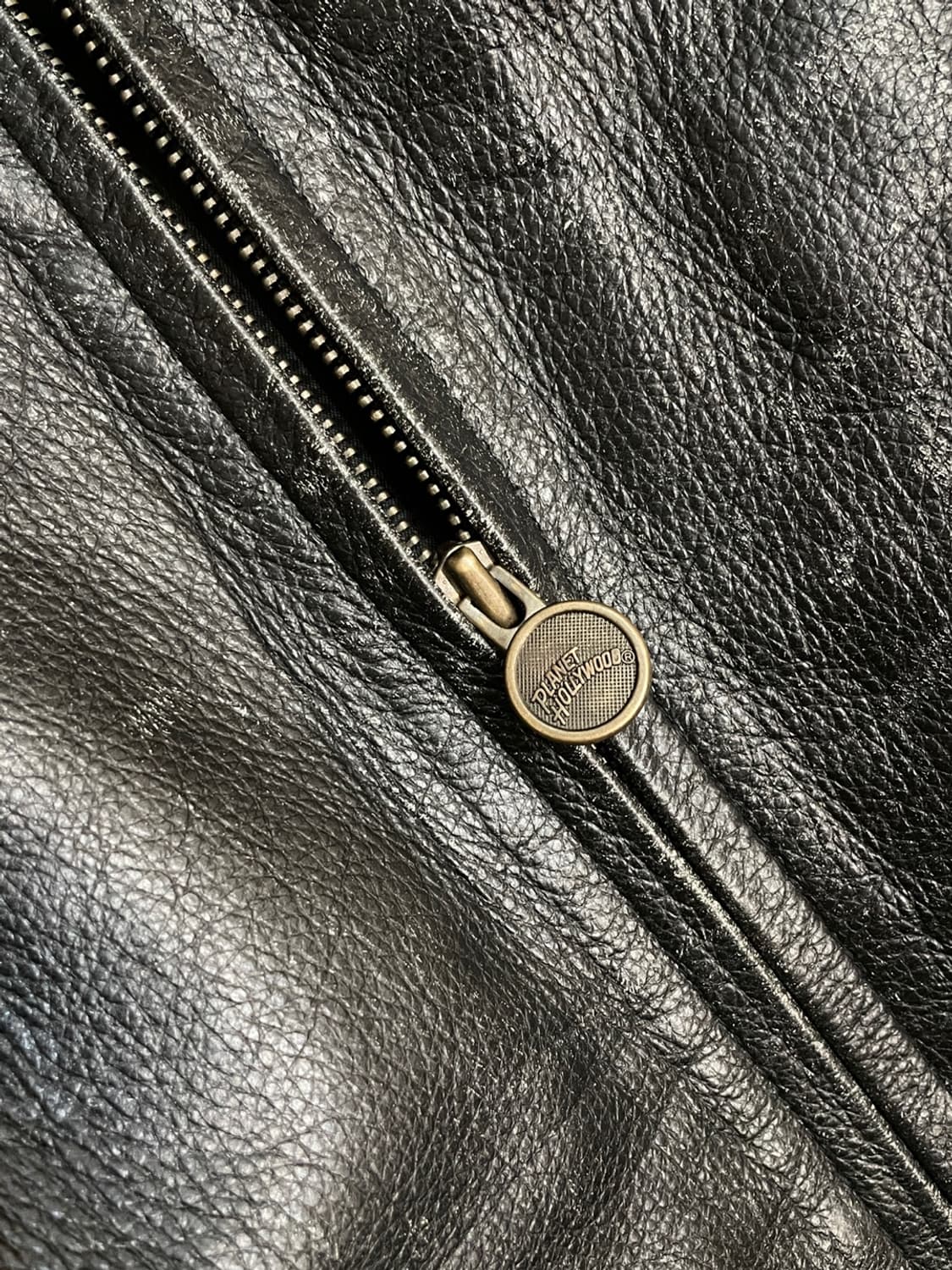 플래닛 할리우드 파리 레더 봄버 자켓 상품이미지4