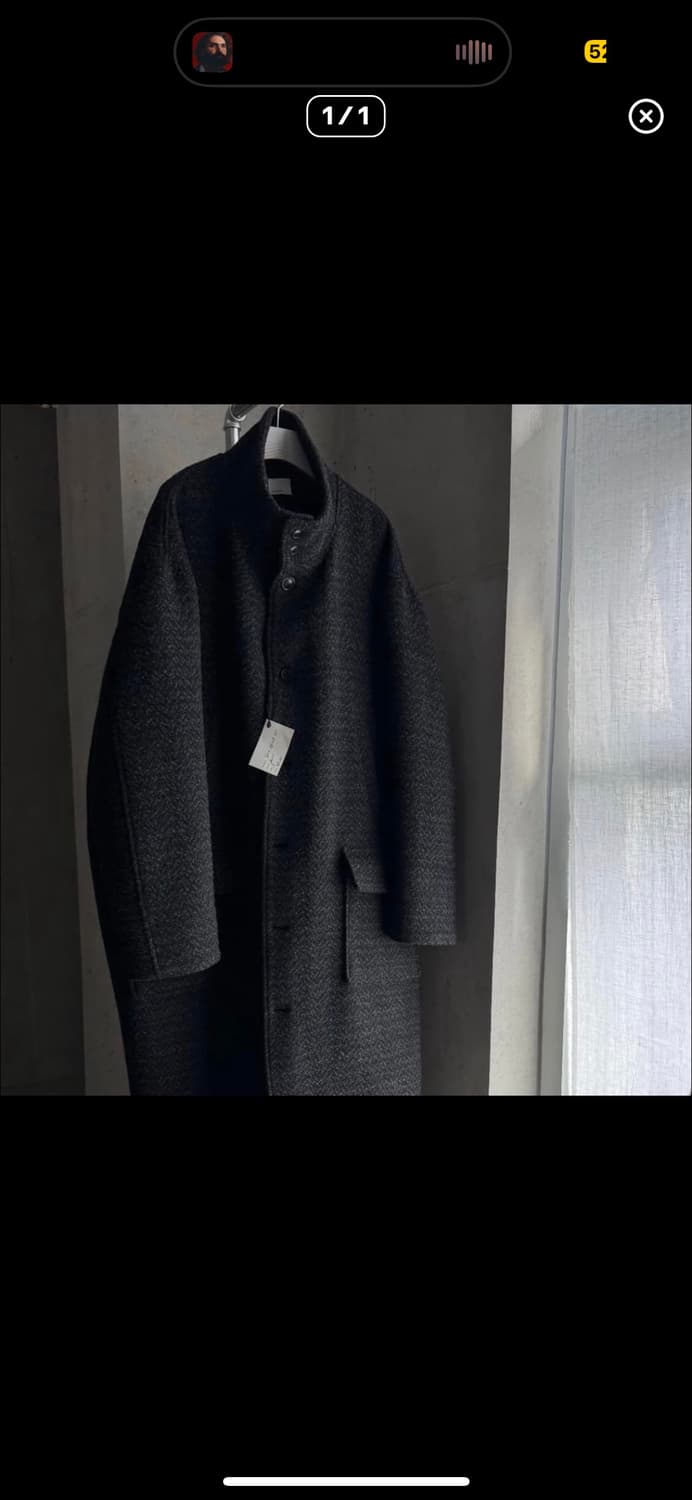 구매) 모노프리베 하이넥 롱코트 상품이미지1