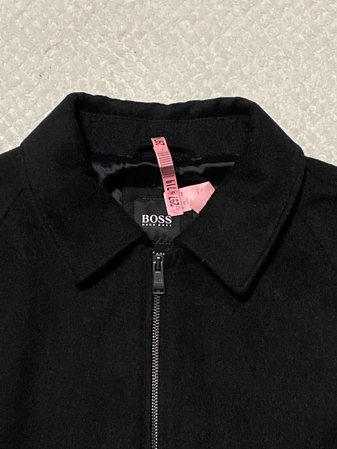 [54] BOSS 휴고보스 2WAY 울 블렌드 블루종 자켓(클리닝O) 상품이미지5