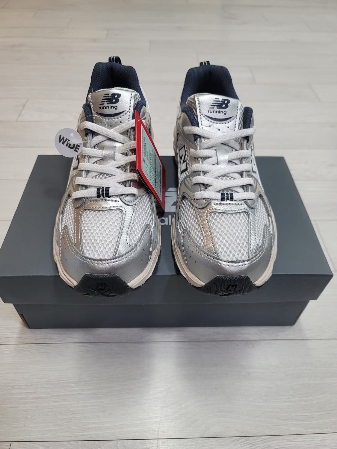 (235)뉴발란스 주니어  530 스틸 그레이[대전 직거래도 가능] 상품이미지5