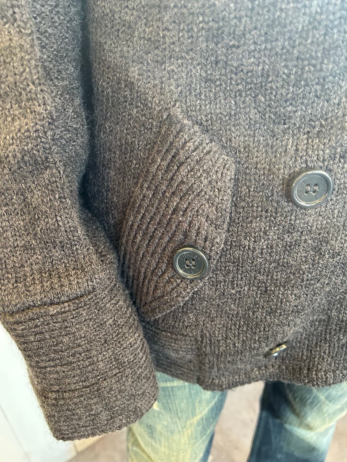 Forest camp 니트집업 상품이미지2