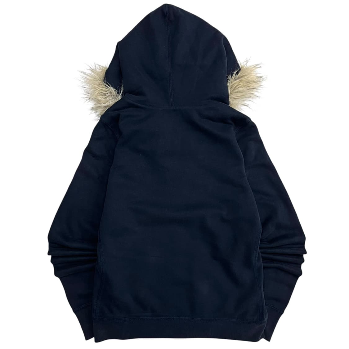 아베크롬비 딱붙핏 센터로고 울프죠 퍼 후드집업 L 상품이미지3