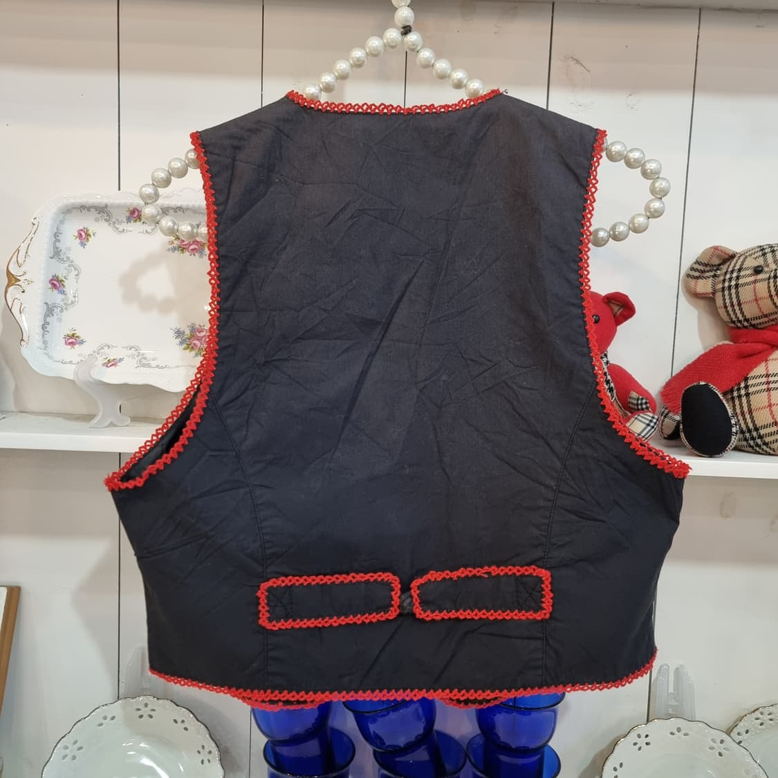 Rough Unit 빈티지 자수 베스트 조끼 상품이미지5