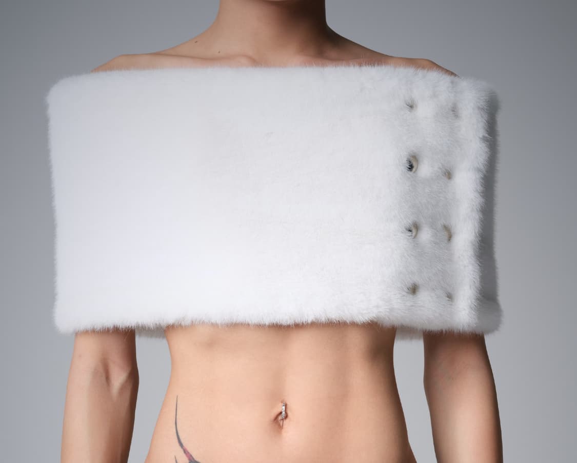 린하린 Patent Leather Head Scarf & Faux Min 상품이미지2