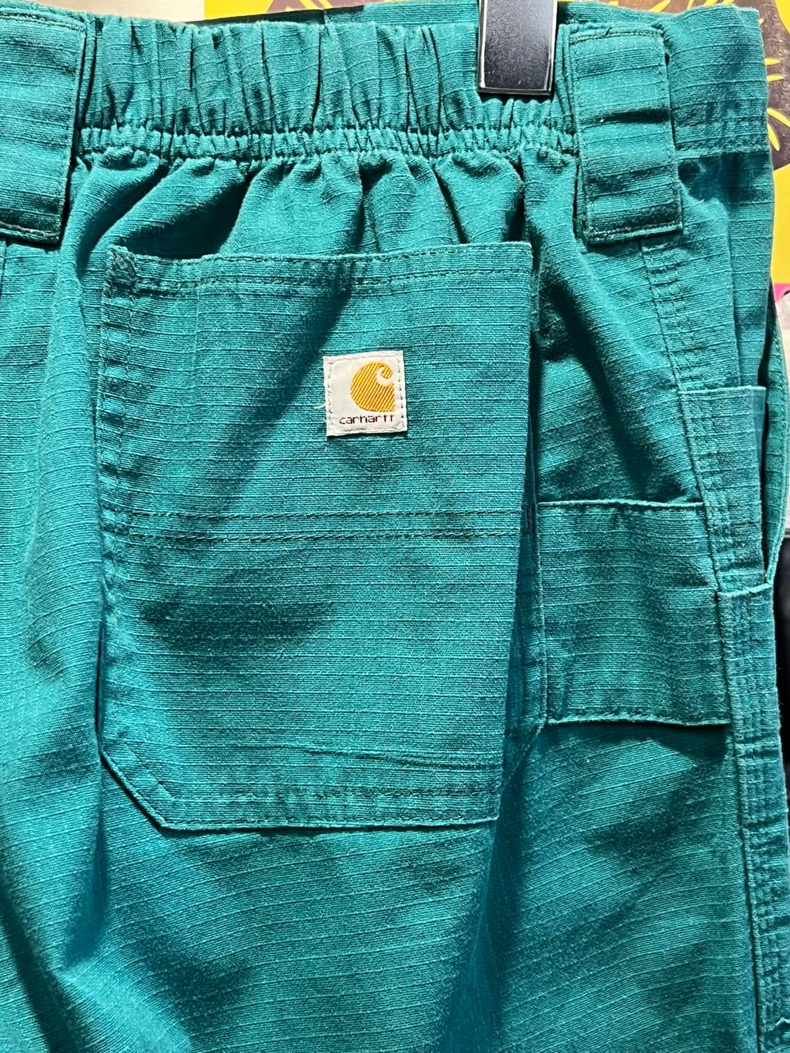 [32] 칼하트 메디컬 스크럽 팬츠 틸 그린 컬러 카고 워크팬츠 상품이미지8