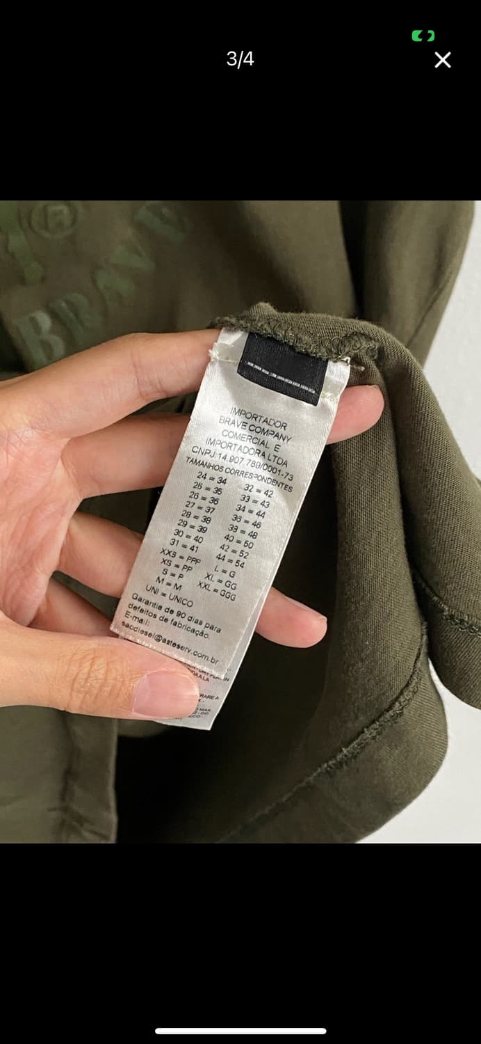 XL 디젤 카키 모히칸 티셔츠 상품이미지3