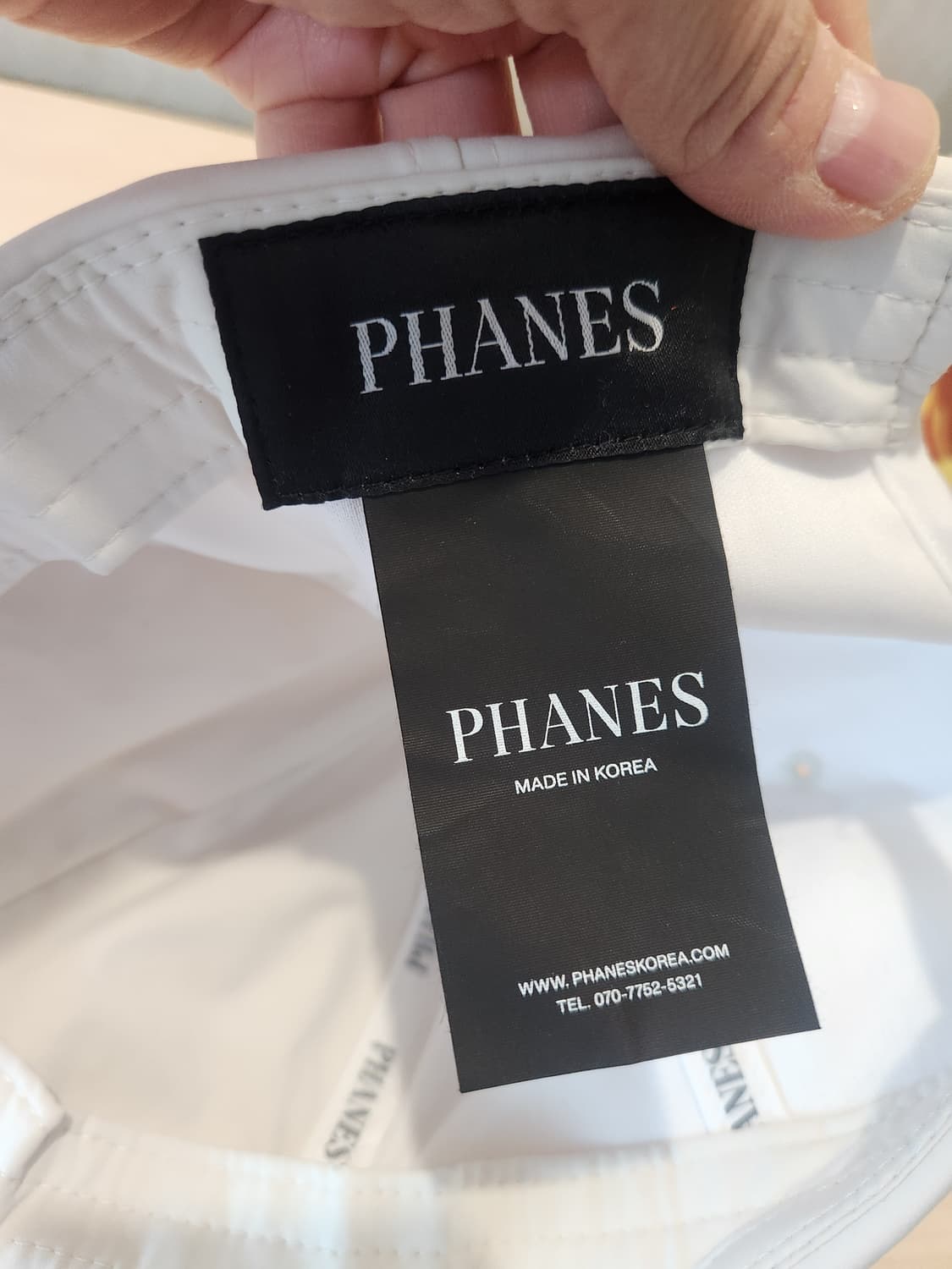 “PHANES 화이트 볼캡🤍 미니멀 데일리룩 필수템” 상품이미지6