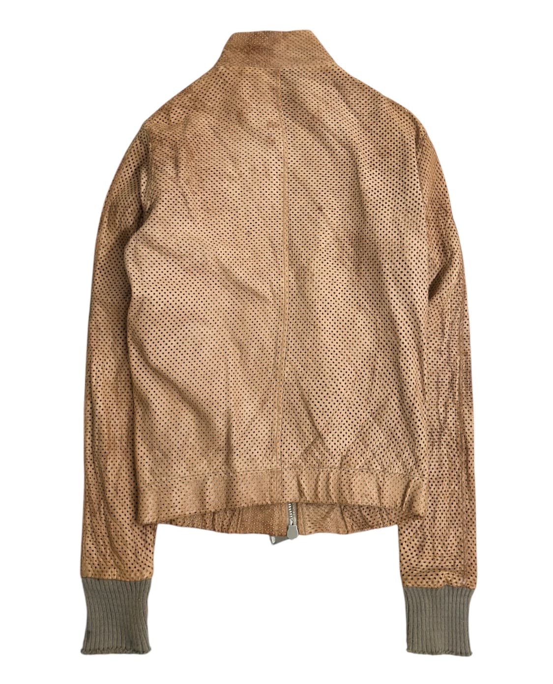 조르지오 브라토 워시드 펀칭 램 레더 자켓 상품이미지8