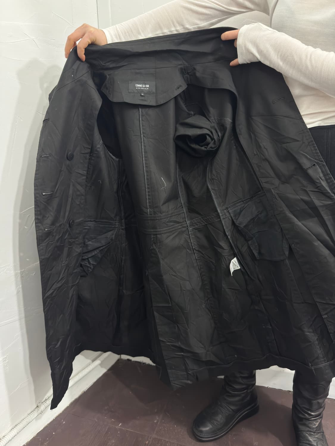 comme ca ism button coat 상품이미지7