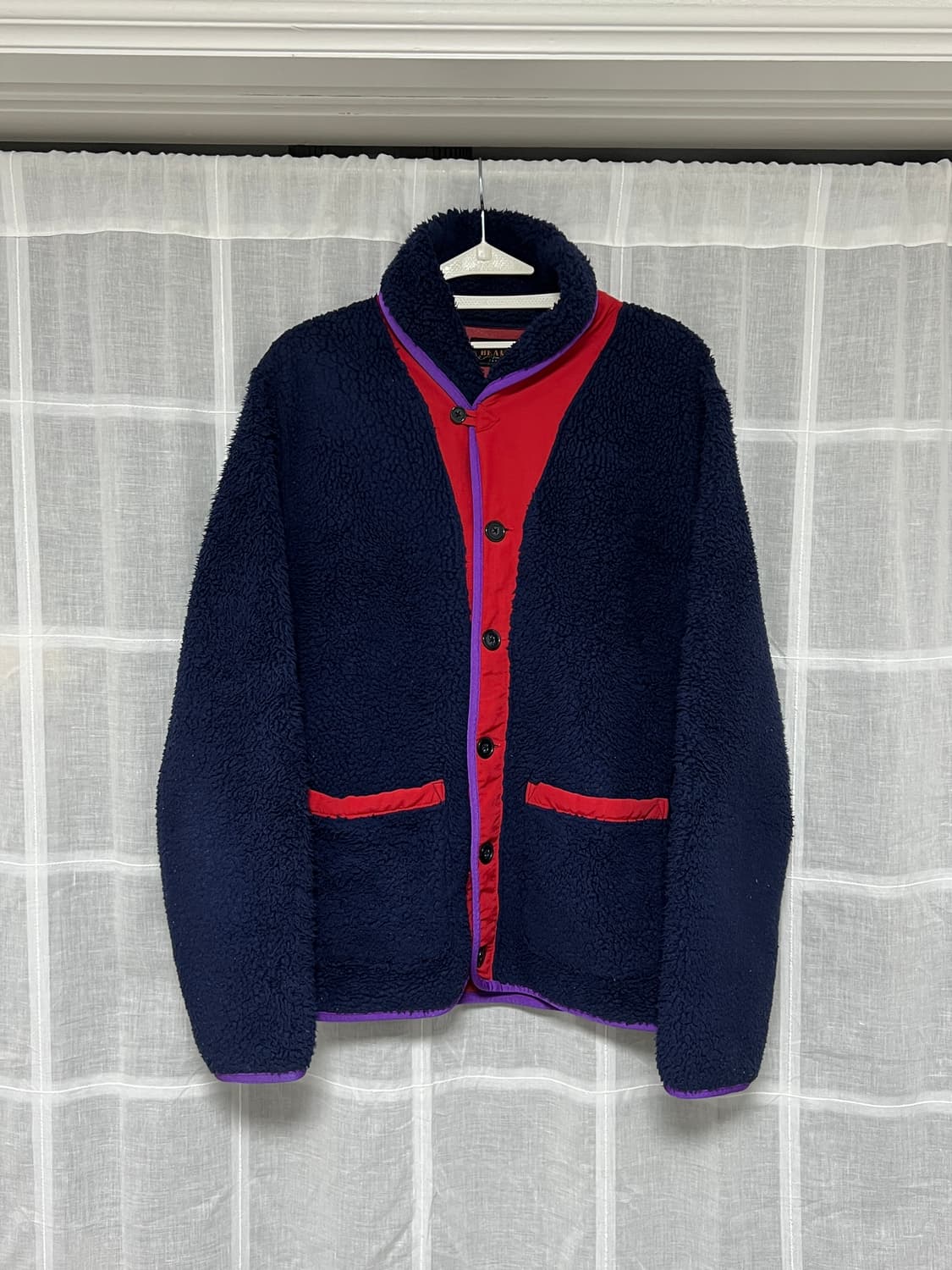 빔즈 숄카라 플리스 자켓 m사이즈 상품이미지2