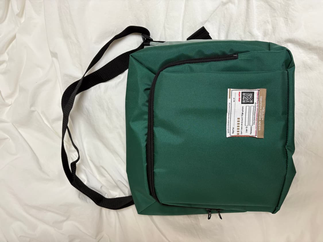 미하라 야스히로 멀티컬러 메신저 바디백 새상품 상품이미지8