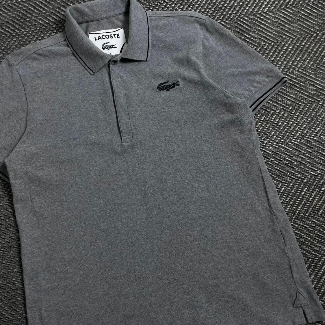 라코스테 자수로고 미니멀 피케이 티셔츠o 4303 상품이미지3