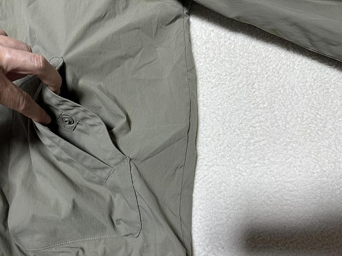 아이더 모션 프리 바람막이 자켓 남성용 105사이즈 상품이미지3