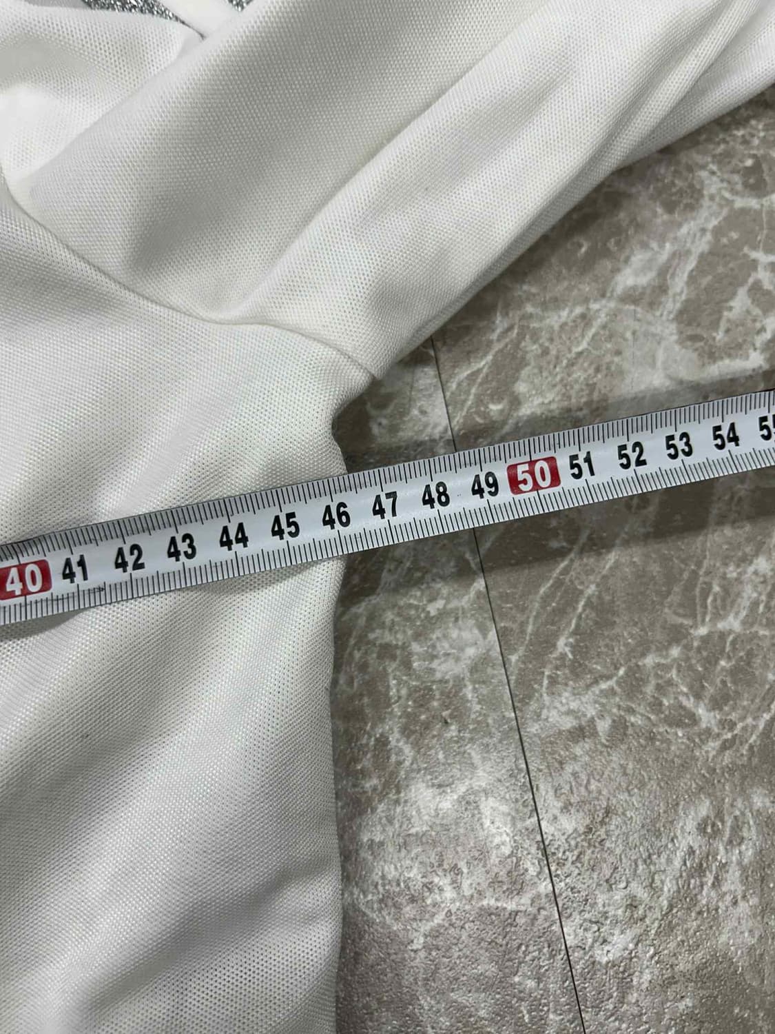 아디다스 y2k 화이트 & 실버 걸즈 대장급 후드 플락 트랙탑 희귀져지( 상품이미지5