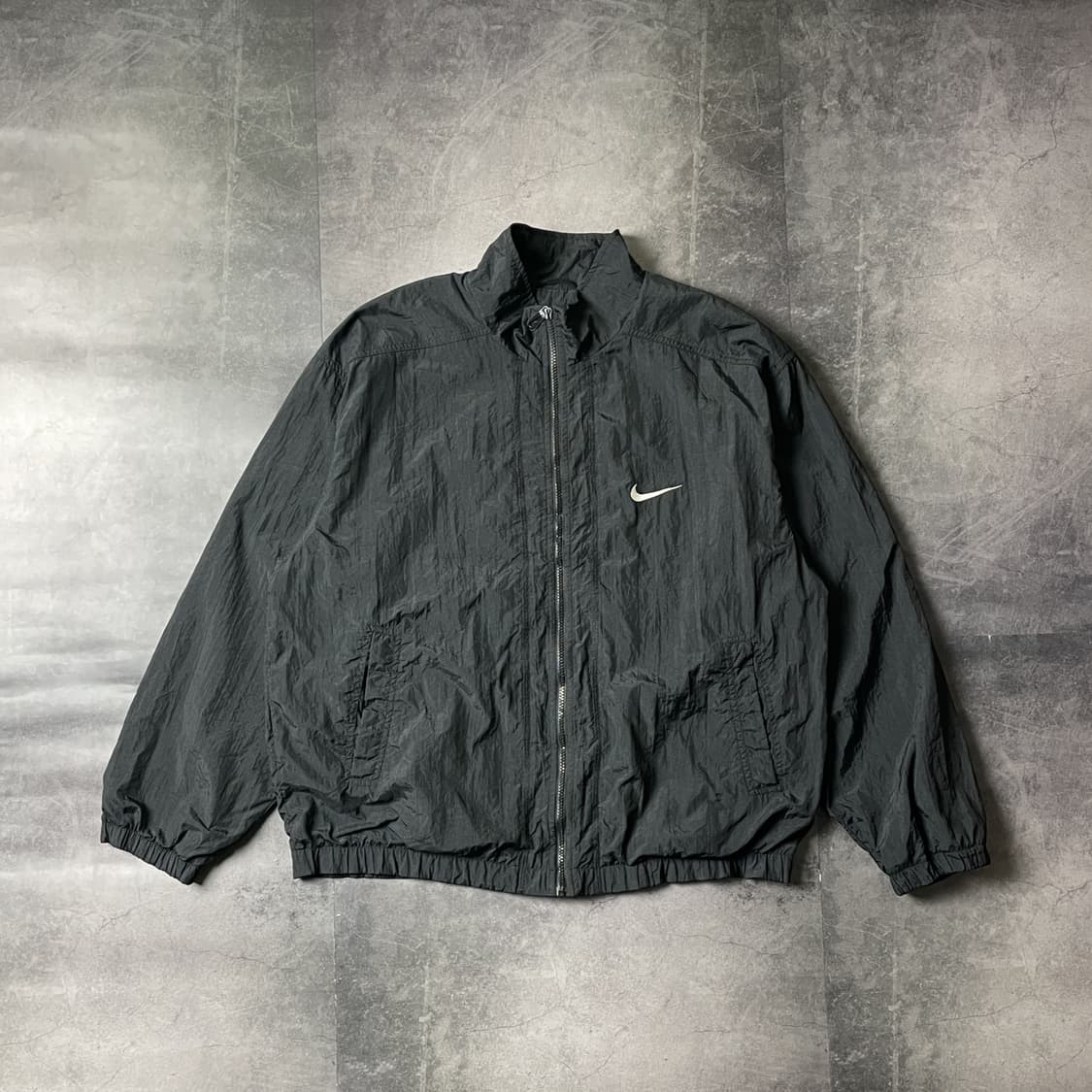 NIKE 1990s 나이키 빈티지 블랙 윈드브레이커 A00389 상품이미지1