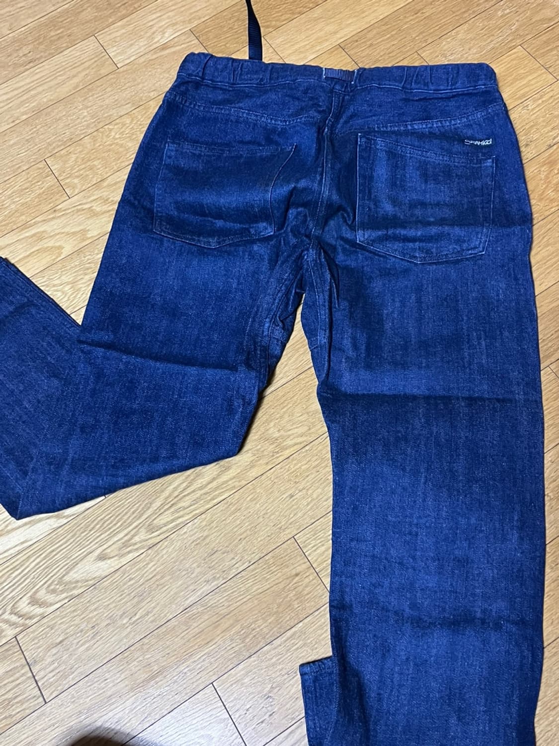 그라미치 오디너리핏츠 콜라보 데님 팬츠 루즈테이퍼드 클라이밍 아메카지 상품이미지3