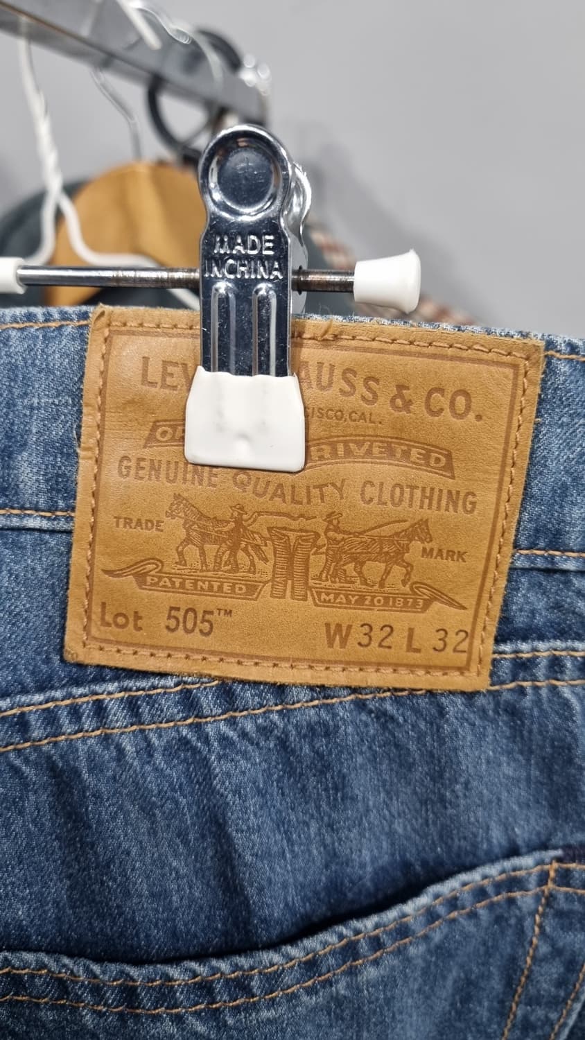levis505 프리미엄 빅E 쿨소재 데님팬츠 32 상태8/10 상품이미지4