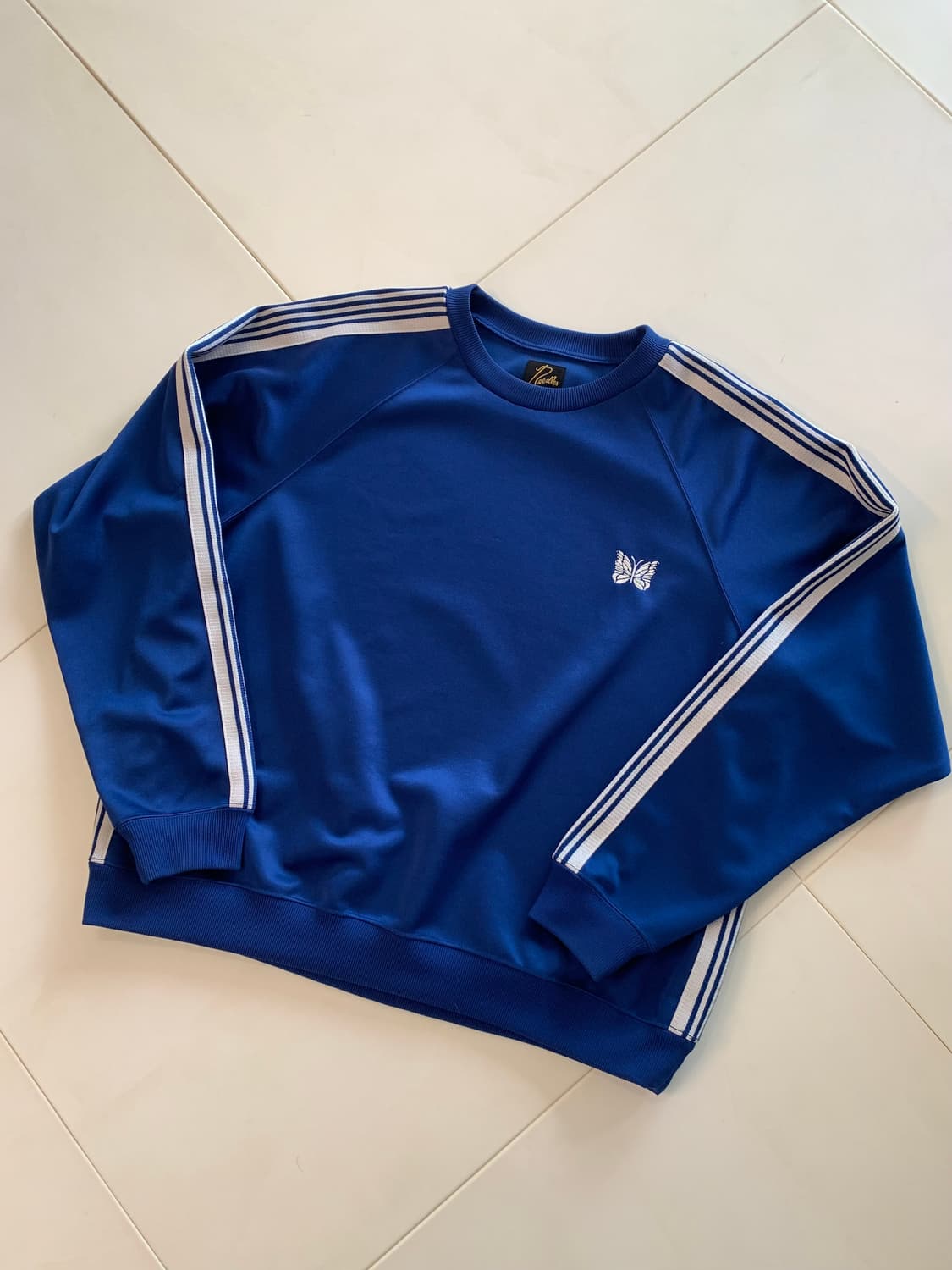 니들스 크루넥 맨투맨 로얄블루 L 상품이미지1